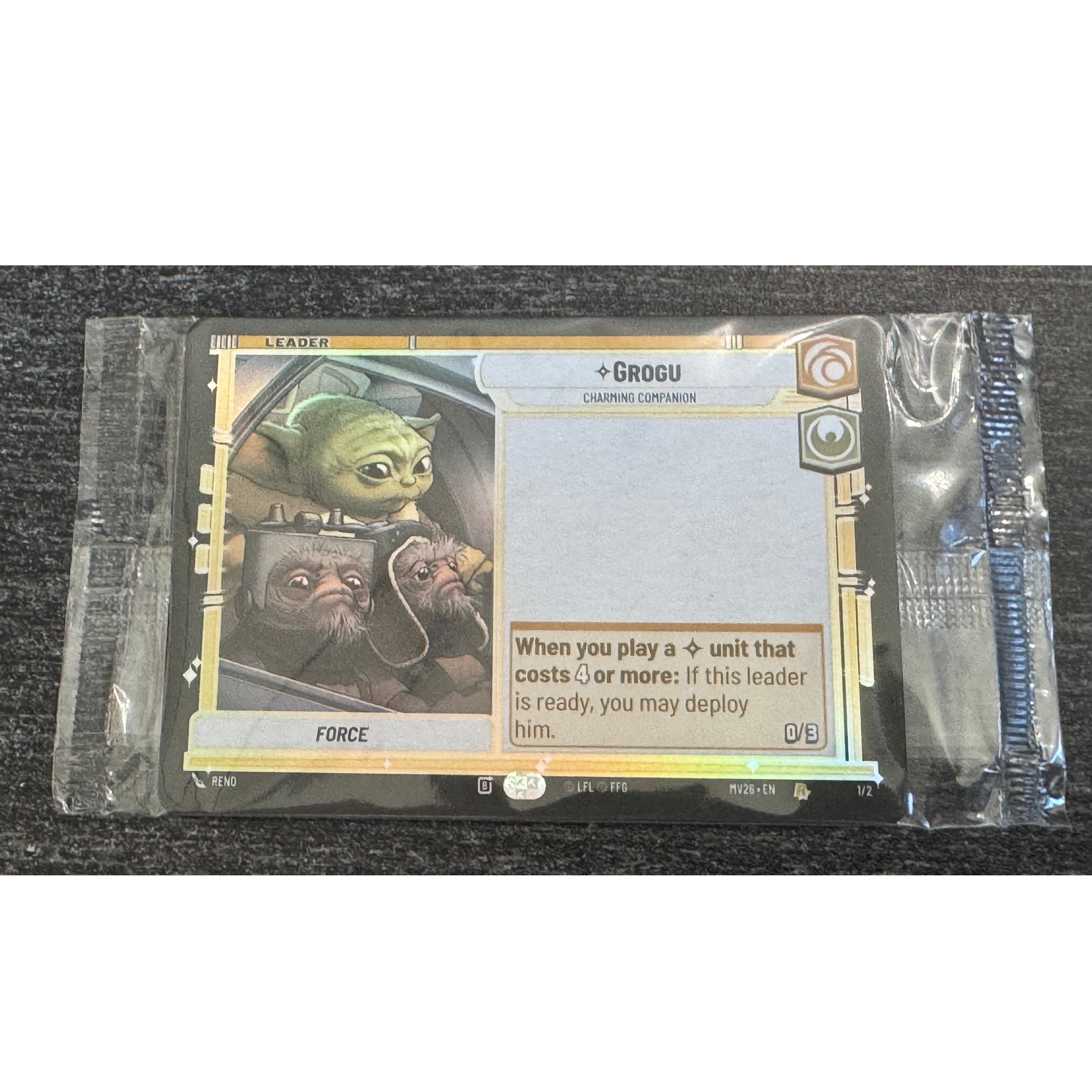 Star Wars Unlimited Mandalorian and Grogu Theater Promo